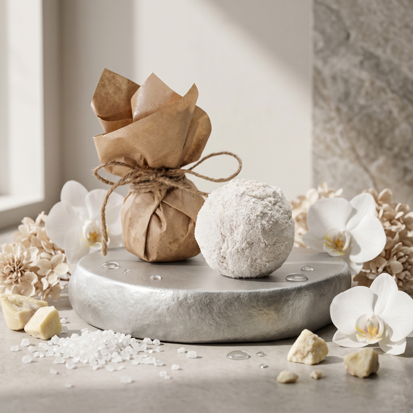 Butter Me Up! Bath Bomb - moisturising handmade bath bomb by Go Glow Body